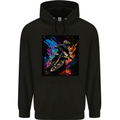 A Motocross Rider MotoX Dirt Bike Motorsports Childrens Kids Hoodie Black
