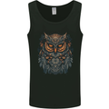 A Mythical Owl Fantasy Tribal Mens Vest Tank Top Black