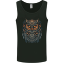 A Mythical Owl Fantasy Tribal Mens Vest Tank Top Black