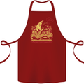 A Naked Banana Cold in Bed Cotton Apron 100% Organic Maroon