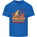 A Naked Banana Cold in Bed Kids T-Shirt Childrens Royal Blue