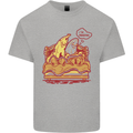 A Naked Banana Cold in Bed Kids T-Shirt Childrens Sports Grey