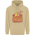 A Naked Banana Cold in Bed Mens 80% Cotton Hoodie Sand