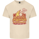 A Naked Banana Cold in Bed Mens Cotton T-Shirt Tee Top Natural