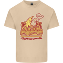 A Naked Banana Cold in Bed Mens Cotton T-Shirt Tee Top Sand