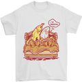 A Naked Banana Cold in Bed Mens T-Shirt 100% Cotton White