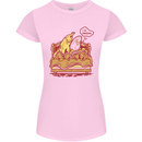 A Naked Banana Cold in Bed Womens Petite Cut T-Shirt Light Pink