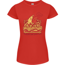 A Naked Banana Cold in Bed Womens Petite Cut T-Shirt Red