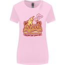 A Naked Banana Cold in Bed Womens Wider Cut T-Shirt Light Pink