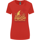 A Naked Banana Cold in Bed Womens Wider Cut T-Shirt Red