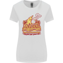 A Naked Banana Cold in Bed Womens Wider Cut T-Shirt White