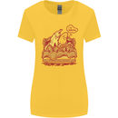 A Naked Banana Cold in Bed Womens Wider Cut T-Shirt Yellow