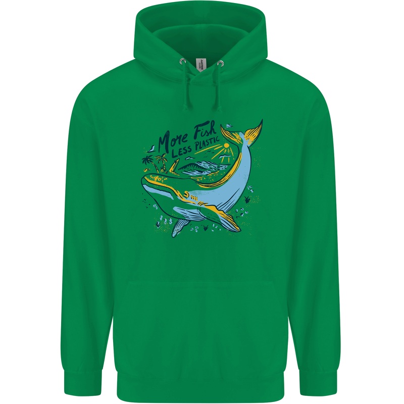 A Naked Banana Freezing Cold in Bed Childrens Kids Hoodie Irish Green