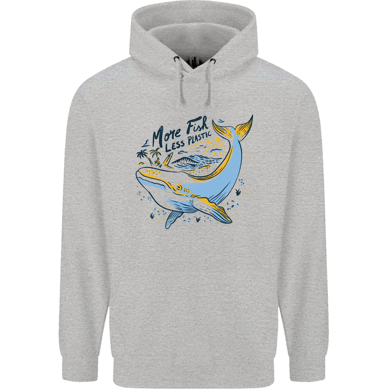 A Naked Banana Freezing Cold in Bed Childrens Kids Hoodie Sports Grey