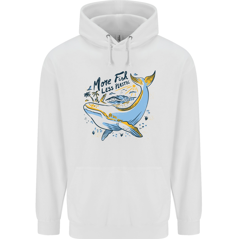 A Naked Banana Freezing Cold in Bed Childrens Kids Hoodie White