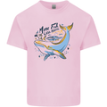 A Naked Banana Freezing Cold in Bed Kids T-Shirt Childrens Light Pink