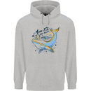 A Naked Banana Freezing Cold in Bed Mens 80% Cotton Hoodie Sports Grey