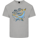 A Naked Banana Freezing Cold in Bed Mens Cotton T-Shirt Tee Top Sports Grey