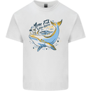 A Naked Banana Freezing Cold in Bed Mens Cotton T-Shirt Tee Top White