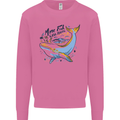 A Naked Banana Freezing Cold in Bed Mens Sweatshirt Jumper Azalea