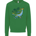A Naked Banana Freezing Cold in Bed Mens Sweatshirt Jumper Irish Green