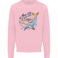 A Naked Banana Freezing Cold in Bed Mens Sweatshirt Jumper Light Pink