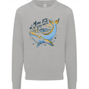 A Naked Banana Freezing Cold in Bed Mens Sweatshirt Jumper Sports Grey