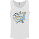 A Naked Banana Freezing Cold in Bed Mens Vest Tank Top White