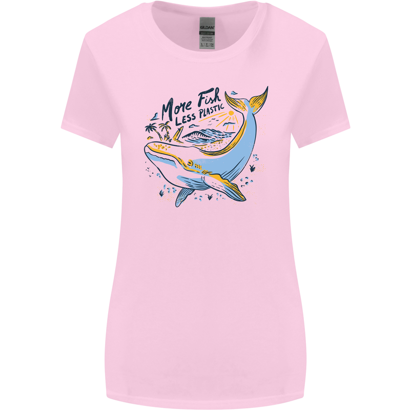 A Naked Banana Freezing Cold in Bed Womens Wider Cut T-Shirt Light Pink