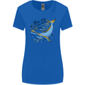 A Naked Banana Freezing Cold in Bed Womens Wider Cut T-Shirt Royal Blue