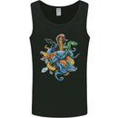 A Nest of Colourful Snakes Mens Vest Tank Top Black