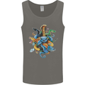 A Nest of Colourful Snakes Mens Vest Tank Top Charcoal