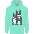 A Pair of Bulldogs Childrens Kids Hoodie Peppermint