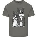 A Pair of Bulldogs Kids T-Shirt Childrens Charcoal