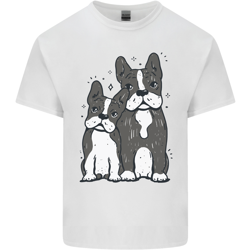 A Pair of Bulldogs Kids T-Shirt Childrens White