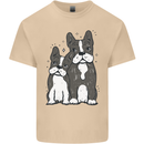 A Pair of Bulldogs Mens Cotton T-Shirt Tee Top Sand