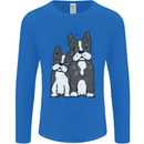 A Pair of Bulldogs Mens Long Sleeve T-Shirt Royal Blue