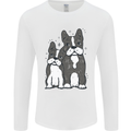 A Pair of Bulldogs Mens Long Sleeve T-Shirt White