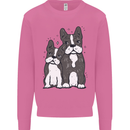 A Pair of Bulldogs Mens Sweatshirt Jumper Azalea