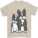 A Pair of Bulldogs Mens T-Shirt 100% Cotton Sand