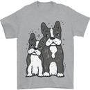 A Pair of Bulldogs Mens T-Shirt 100% Cotton Sports Grey