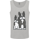 A Pair of Bulldogs Mens Vest Tank Top Sports Grey