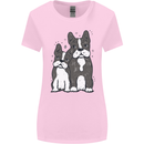 A Pair of Bulldogs Womens Wider Cut T-Shirt Light Pink