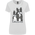 A Pair of Bulldogs Womens Wider Cut T-Shirt White