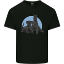 A Pair of Schnauzer Gigantes Dog Mens Cotton T-Shirt Tee Top Black