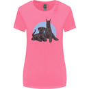 A Pair of Schnauzer Gigantes Dog Womens Wider Cut T-Shirt Azalea