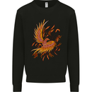 A Pheonix Rising From the Ashes Mens Sweatshirt Jumper Black