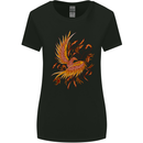 A Pheonix Rising From the Ashes Womens Wider Cut T-Shirt Black