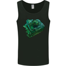A Polygonal Chameleon Mens Vest Tank Top Black