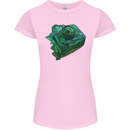 A Polygonal Chameleon Womens Petite Cut T-Shirt Light Pink